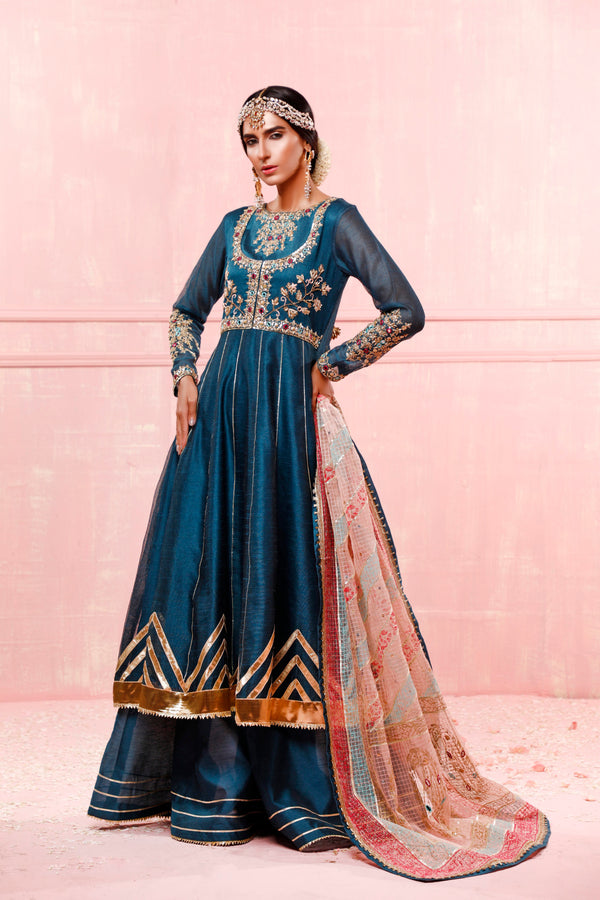 Wahajmkhan | Festive Fiesta Formals | TEAL LOVE