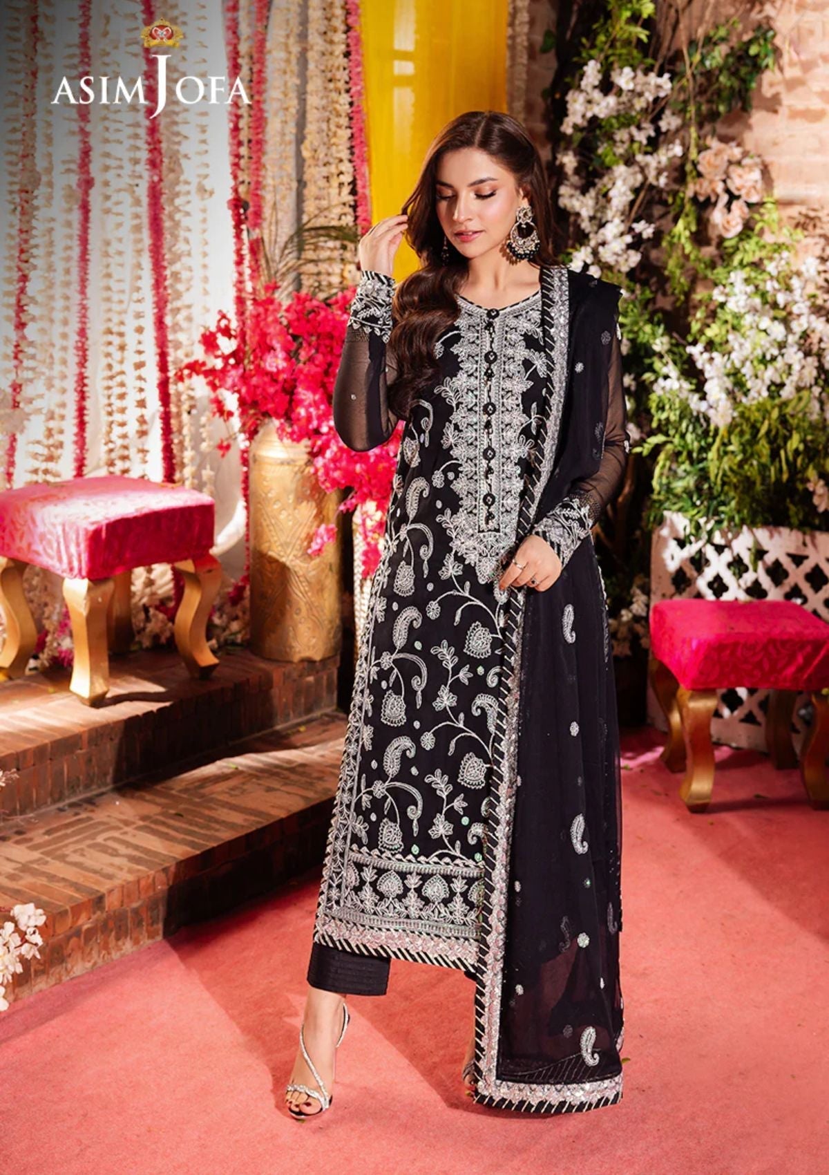 Formal Collection - Asim Jofa - Jag Mag - AJMJ#01 - Official Asim Jofa - Agha Fabrics UK