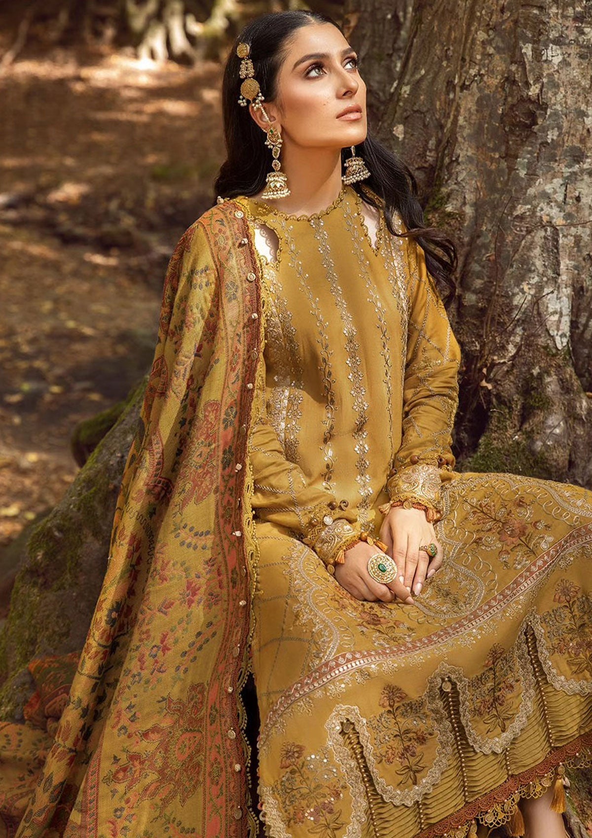 Winter Collection - Maria B - Unstitched - Linen - MBL23#10