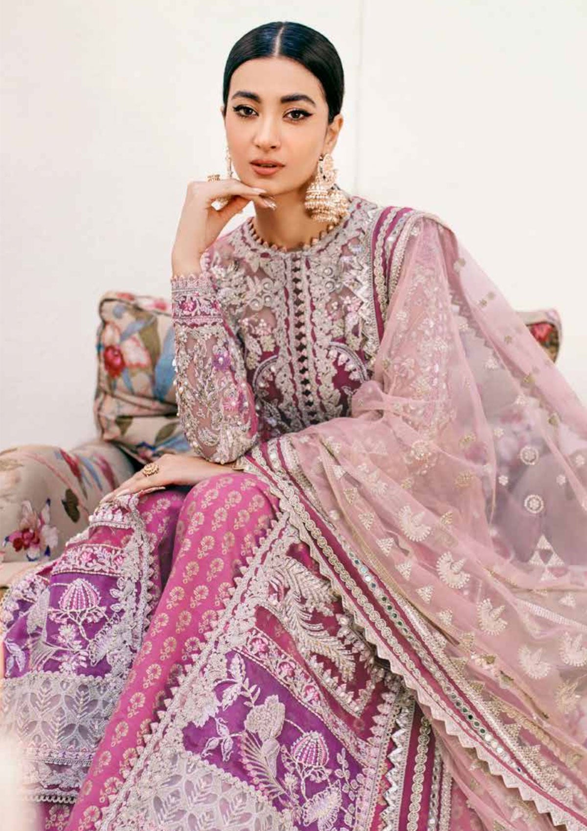 Formal Collection - Ezra - Wedding - EWS#01 - Fauna - Official Ezra - Agha Fabrics UK