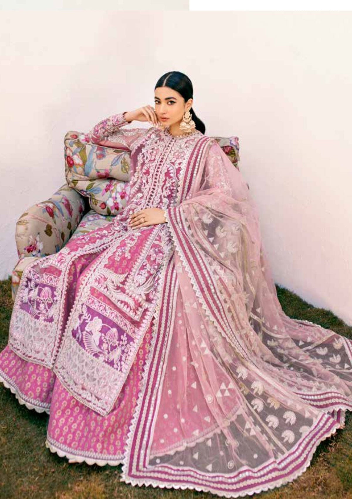 Formal Collection - Ezra - Wedding - EWS#01 - Fauna - Official Ezra - Agha Fabrics UK