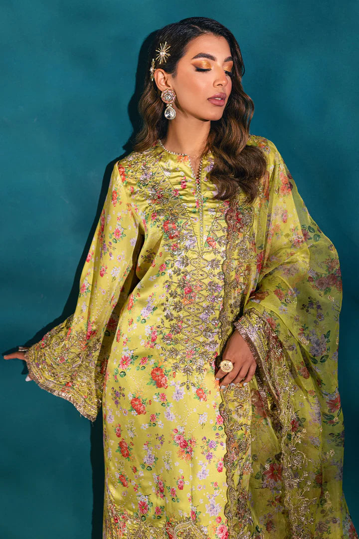 Winter Collection - Nureh - The Silk - S#01 - Official Nureh - Agha Fabrics UK