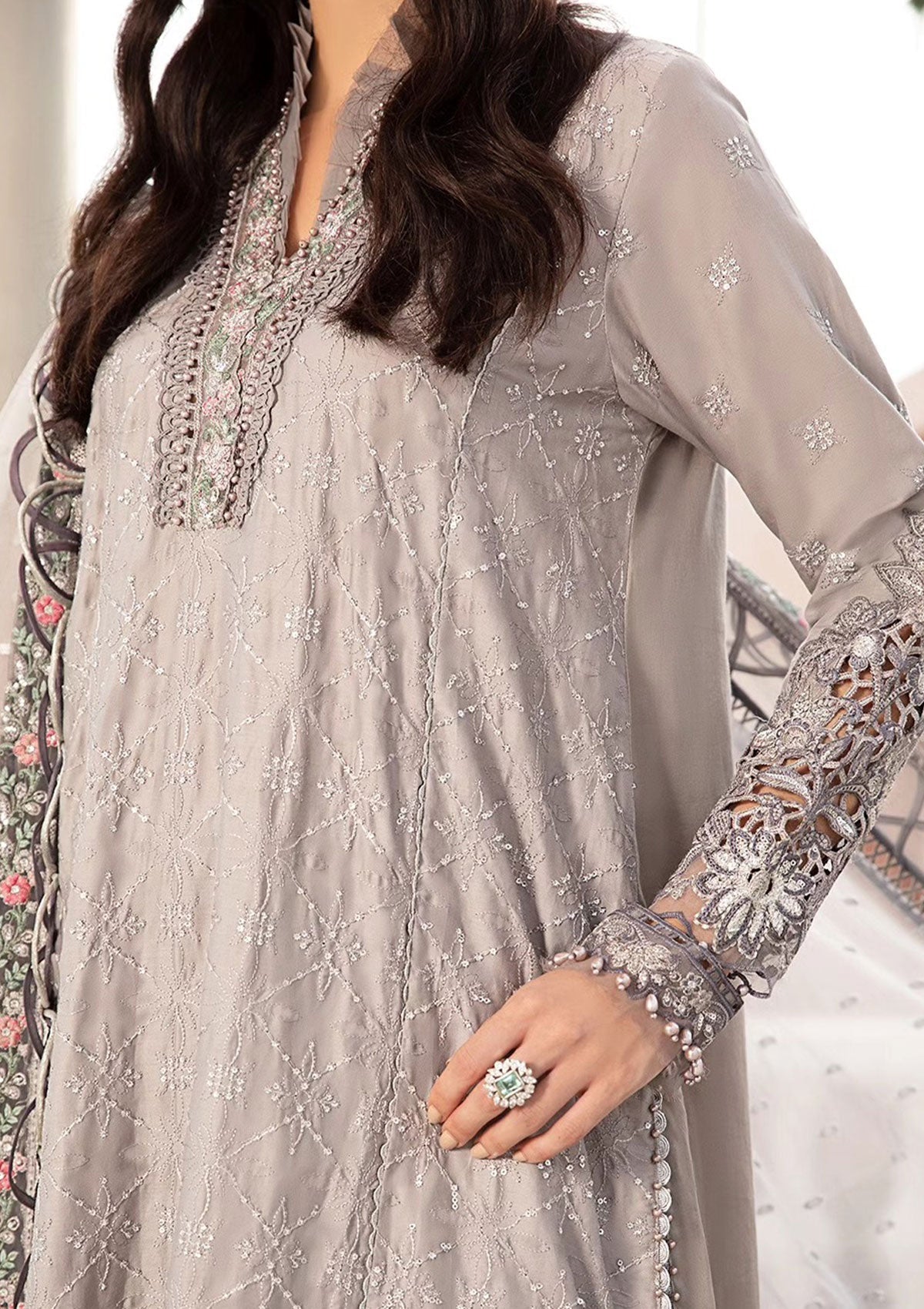 Formal Collection - Maria B - Sateen - Fall - MSF#07 - Official Maria B - Agha Fabrics UK