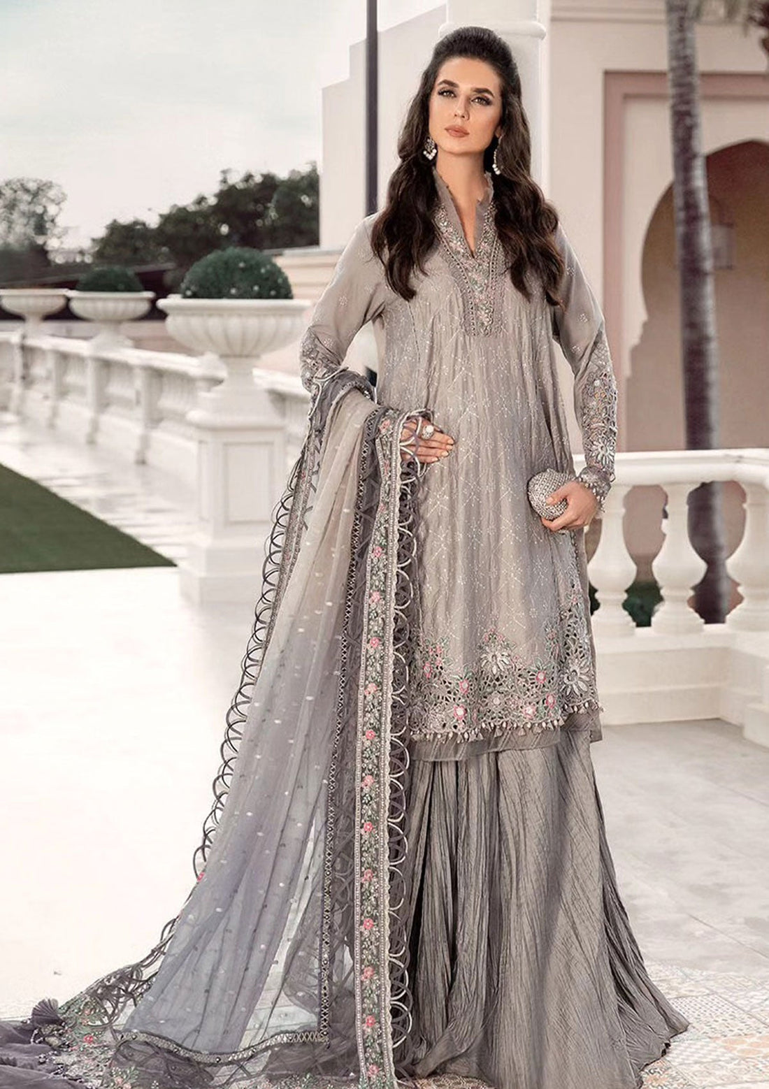 Formal Collection - Maria B - Sateen - Fall - MSF#07 - Official Maria B - Agha Fabrics UK