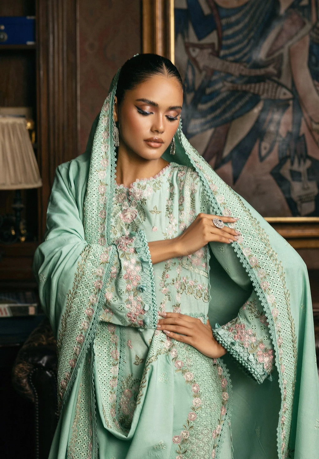 Elaf Premium | Luxury Winter 25 | EWK-5B FLORAZURE