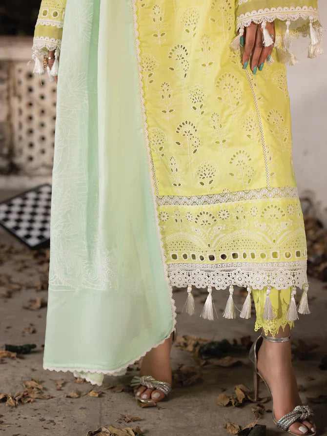 Faiza Faisal | Maya Luxury Lawn | Derya - Official Faiza Faisal - Agha Fabrics UK