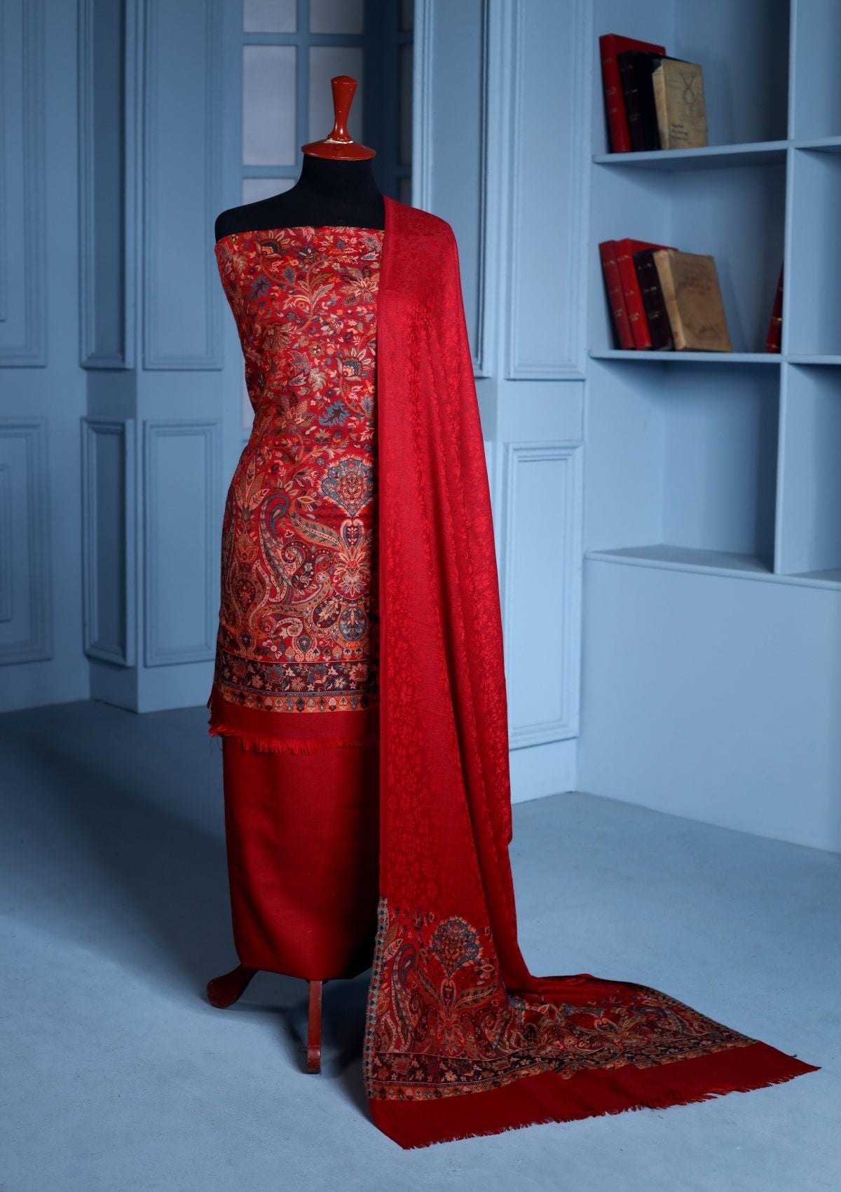 Winter Collection - Riwaj - Pashmina Kaani Jamawar Suit - Volume II - D#30
