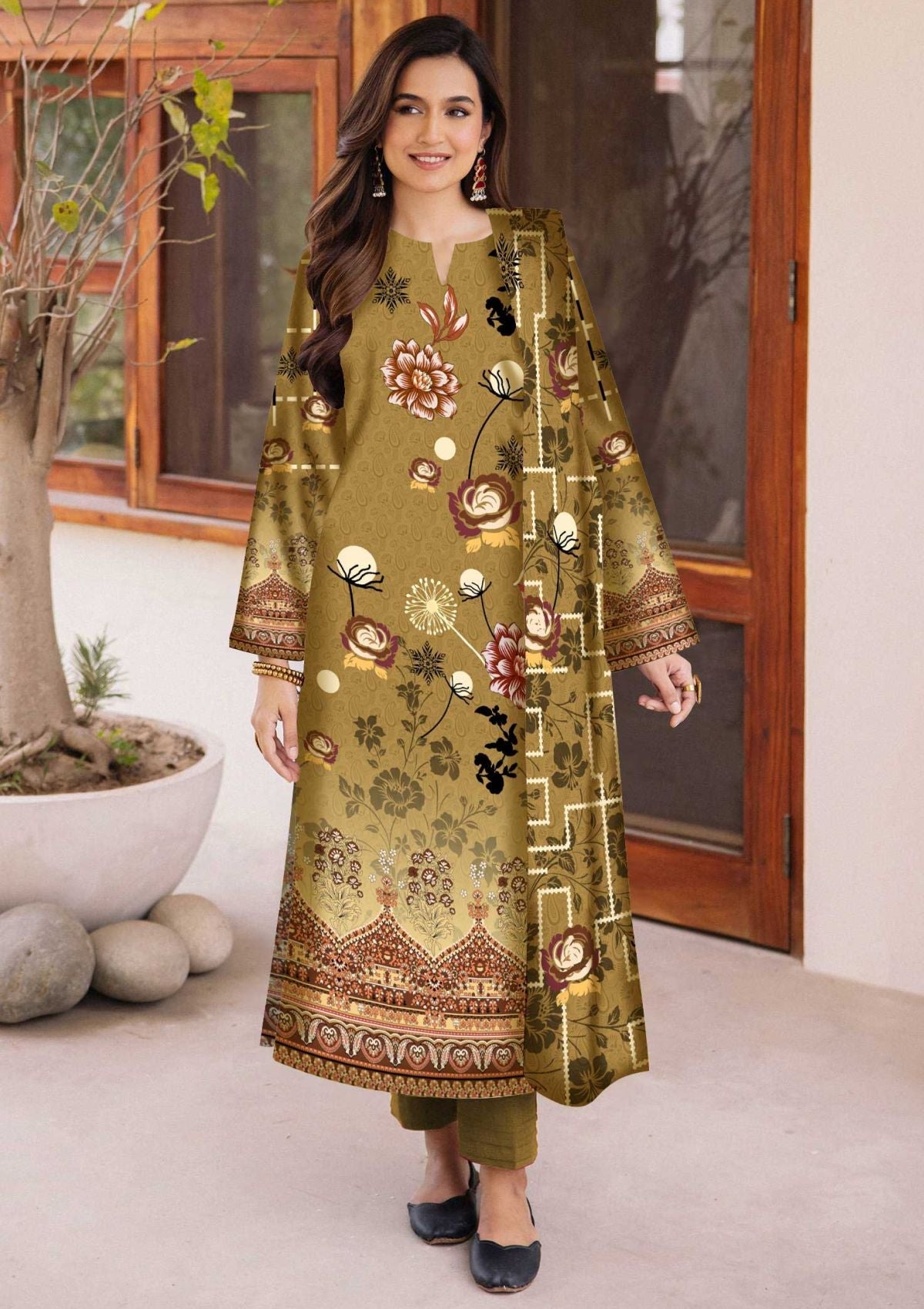 Winter Collection - Art n Style - Monsoon Linen 24 - AMS#20 - Official Art n Style - Agha Fabrics UK