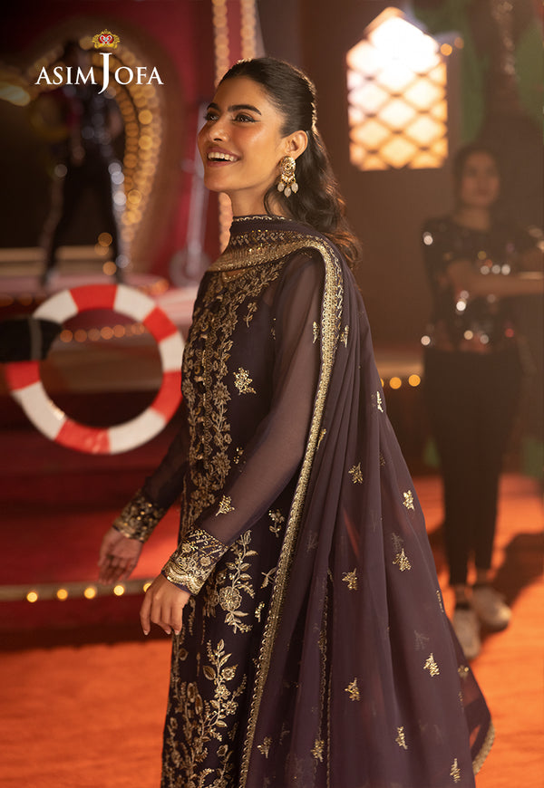 Asim Jofa | Festive Collection 25 | AJLF-01 - Official Asim Jofa - Agha Fabrics UK