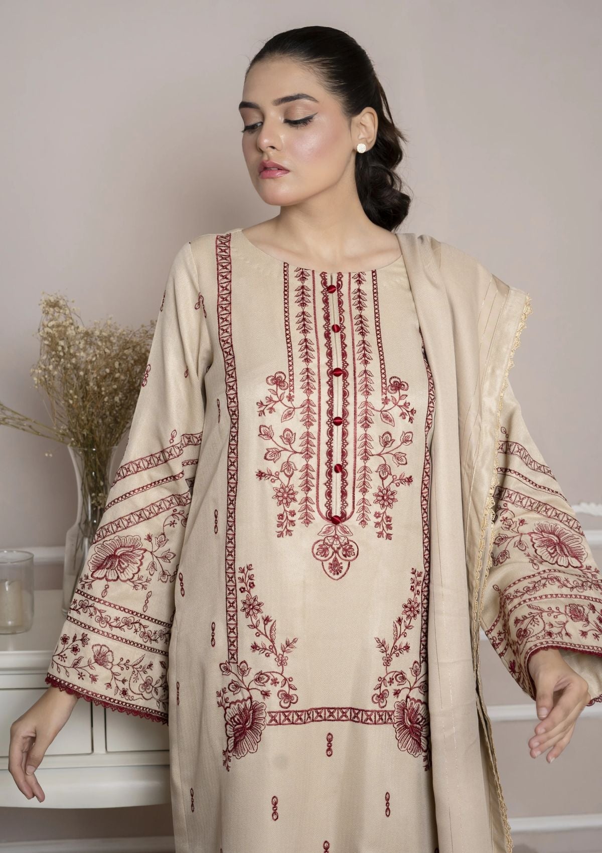 Winter Collection - Keysha - Herringbone Volume 01 - KS-H24-09 - Official Keysha - Agha Fabrics UK