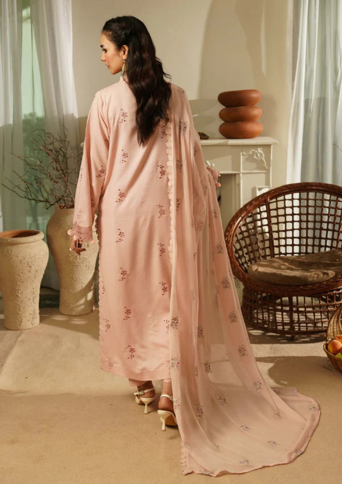 Winter - Humdum - Mushak - Embroidered Karandi - H25#09