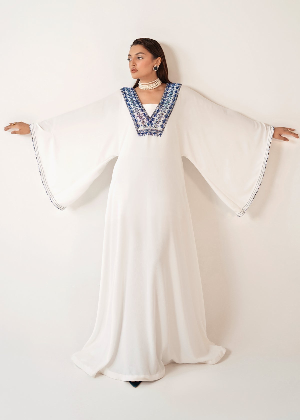 Dastoor | Euphoria Luxury Pret 24 | Marshmallow - Official Dastoor - Agha Fabrics UK