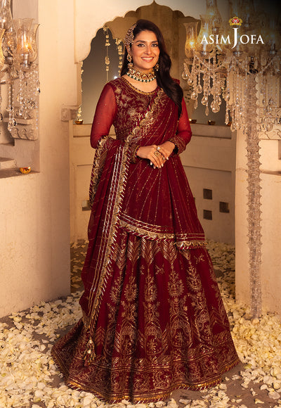 Asim Jofa | Shehnai Festive Collection | AJSH-16 - Official Asim Jofa - Agha Fabrics UK