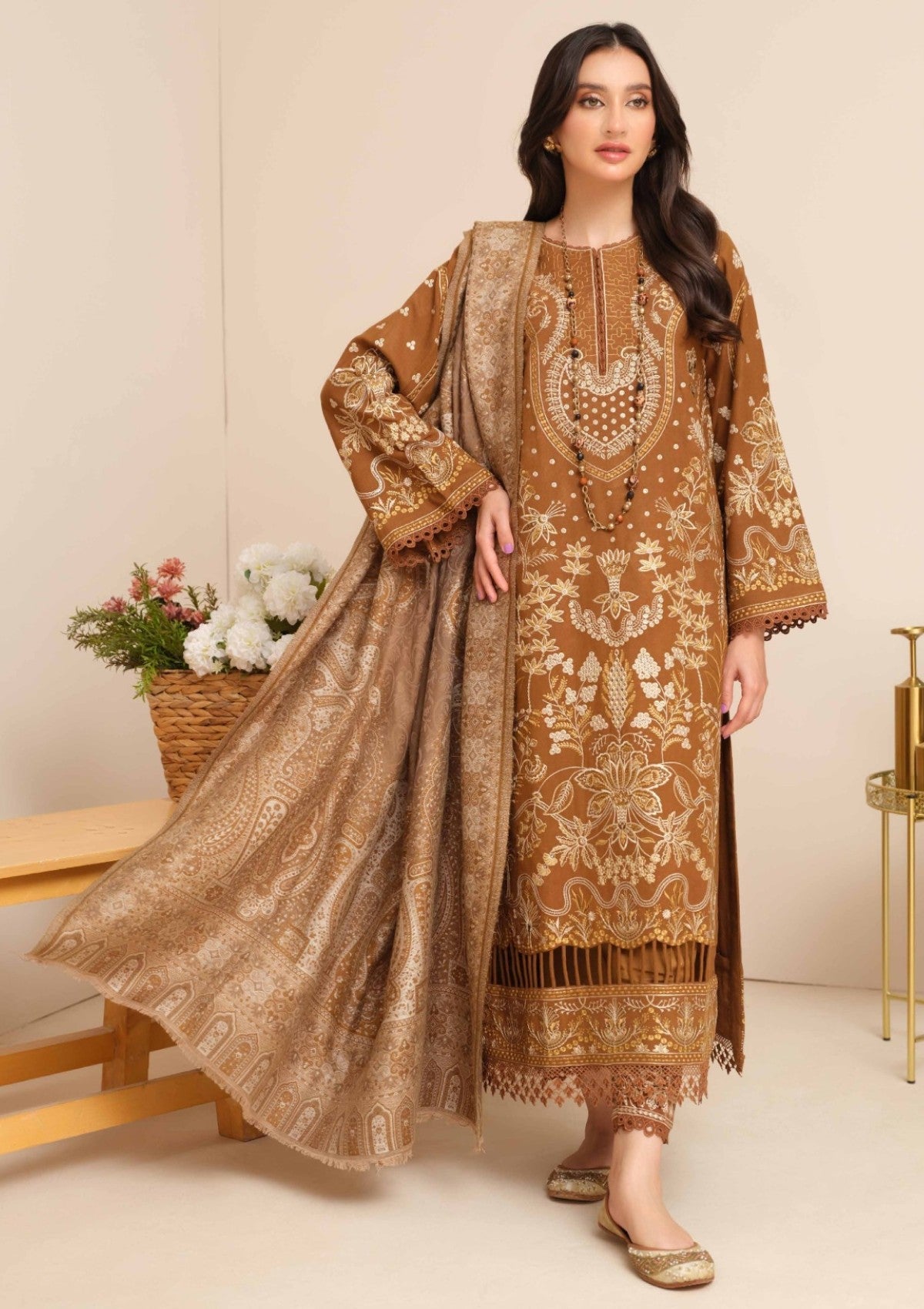 Winter Collection - Johra - Meerab - JH24#648 - Official Johra - Agha Fabrics UK