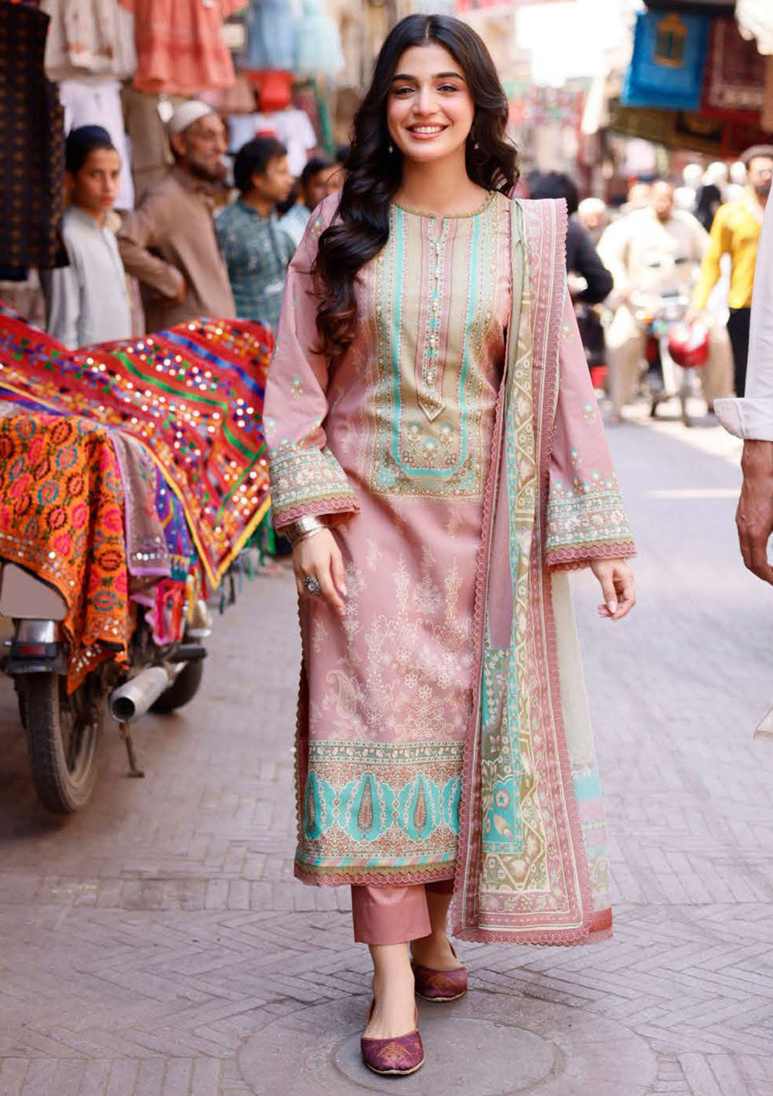 Lawn Collection - Asim Jofa - Basic Prints 24 - AJBB#17 - Official Asim Jofa - Agha Fabrics UK