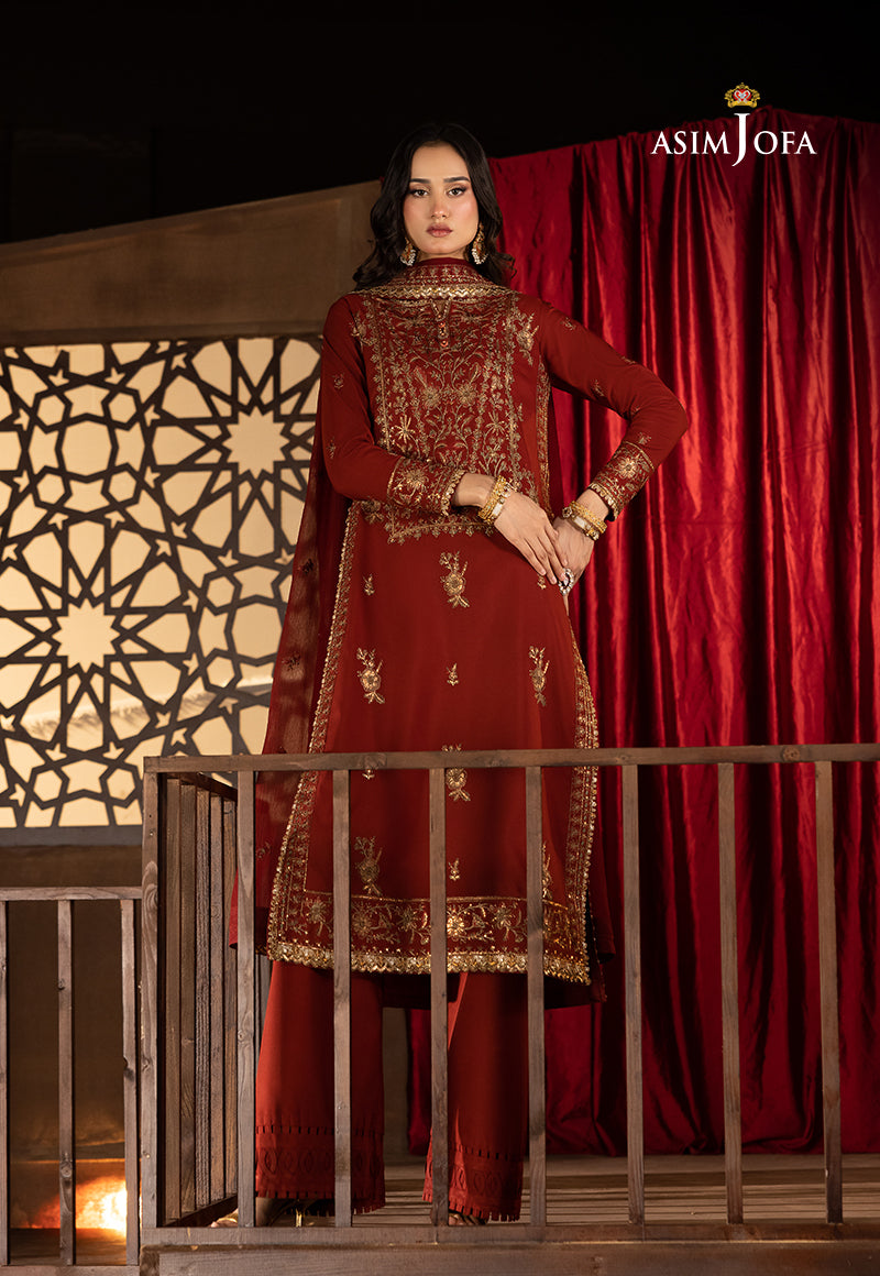 Asim Jofa | Festive Collection 25 | AJLLF-18 - Official Asim Jofa - Agha Fabrics UK