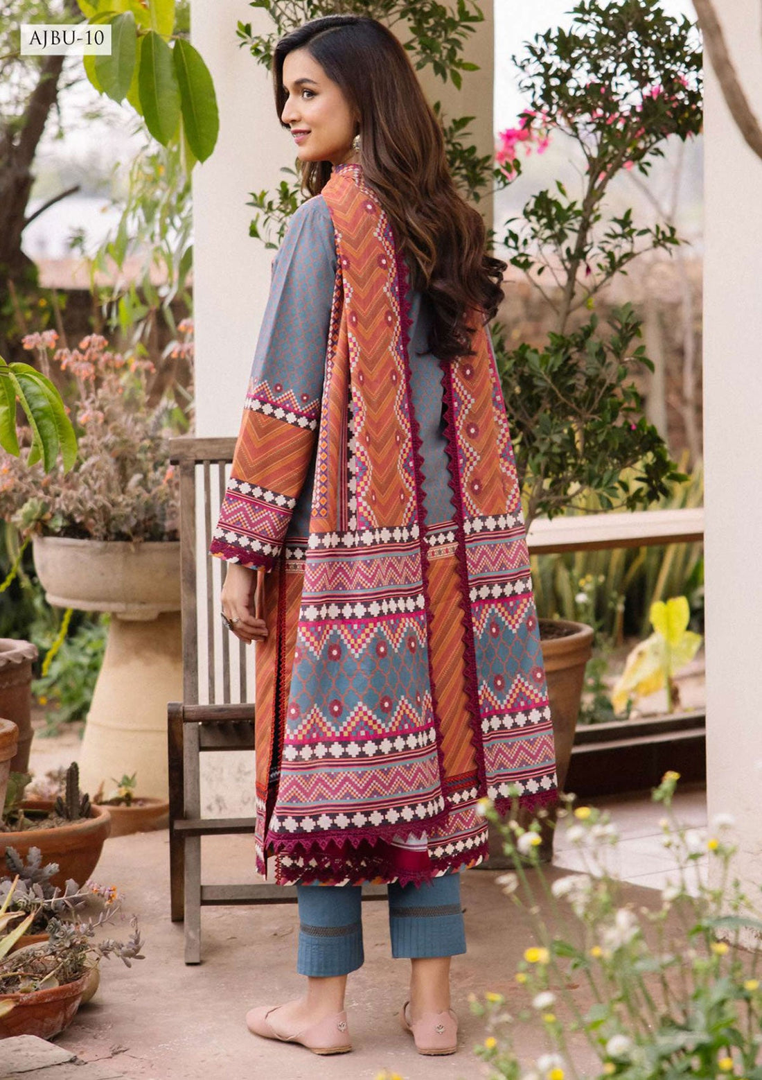 Lawn Collection - Asim Jofa - Prints Vol 2 - JP24#10 - Official Asim Jofa - Agha Fabrics UK