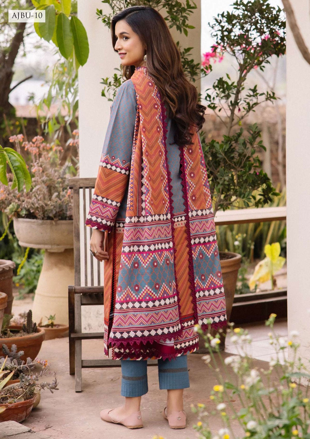 Lawn Collection - Asim Jofa - Prints Vol 2 - JP24#10 - Official Asim Jofa - Agha Fabrics UK