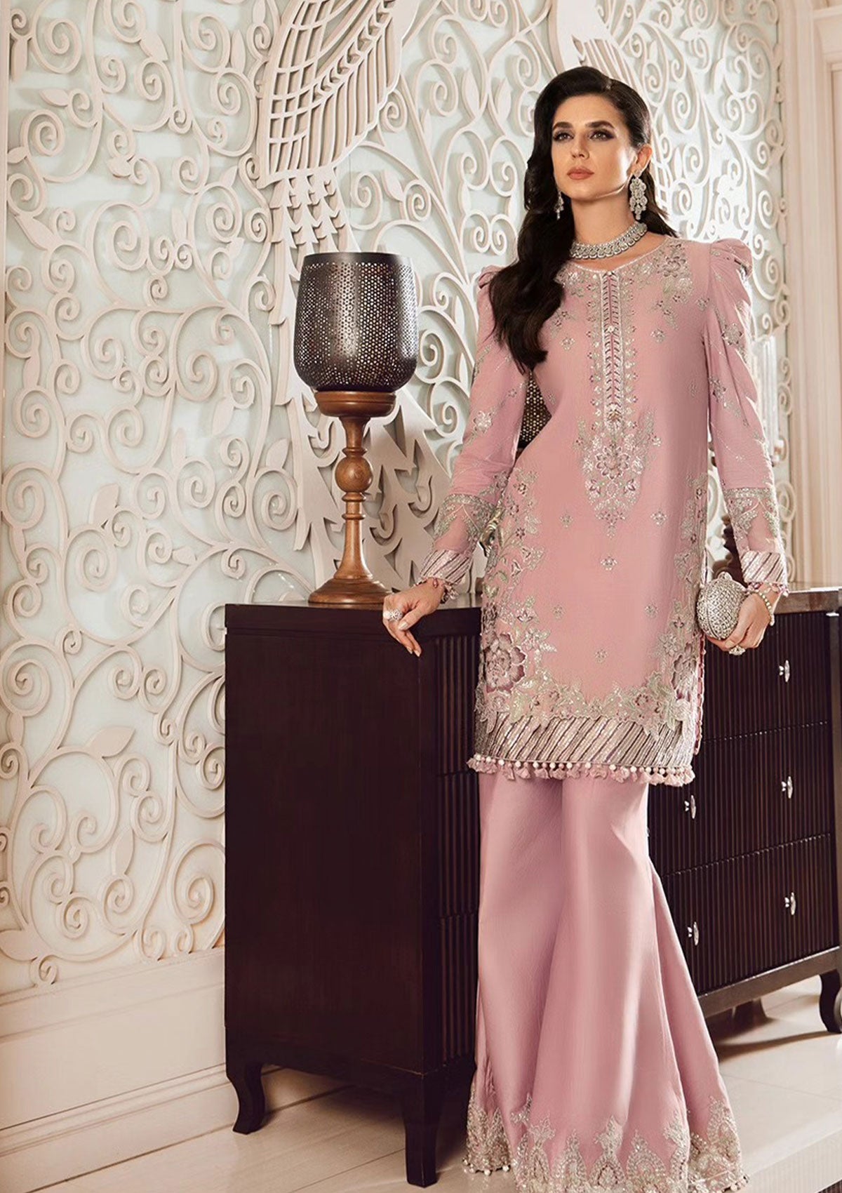 Formal Collection - Maria B - Sateen - Fall - MSF#06 - Official Maria B - Agha Fabrics UK