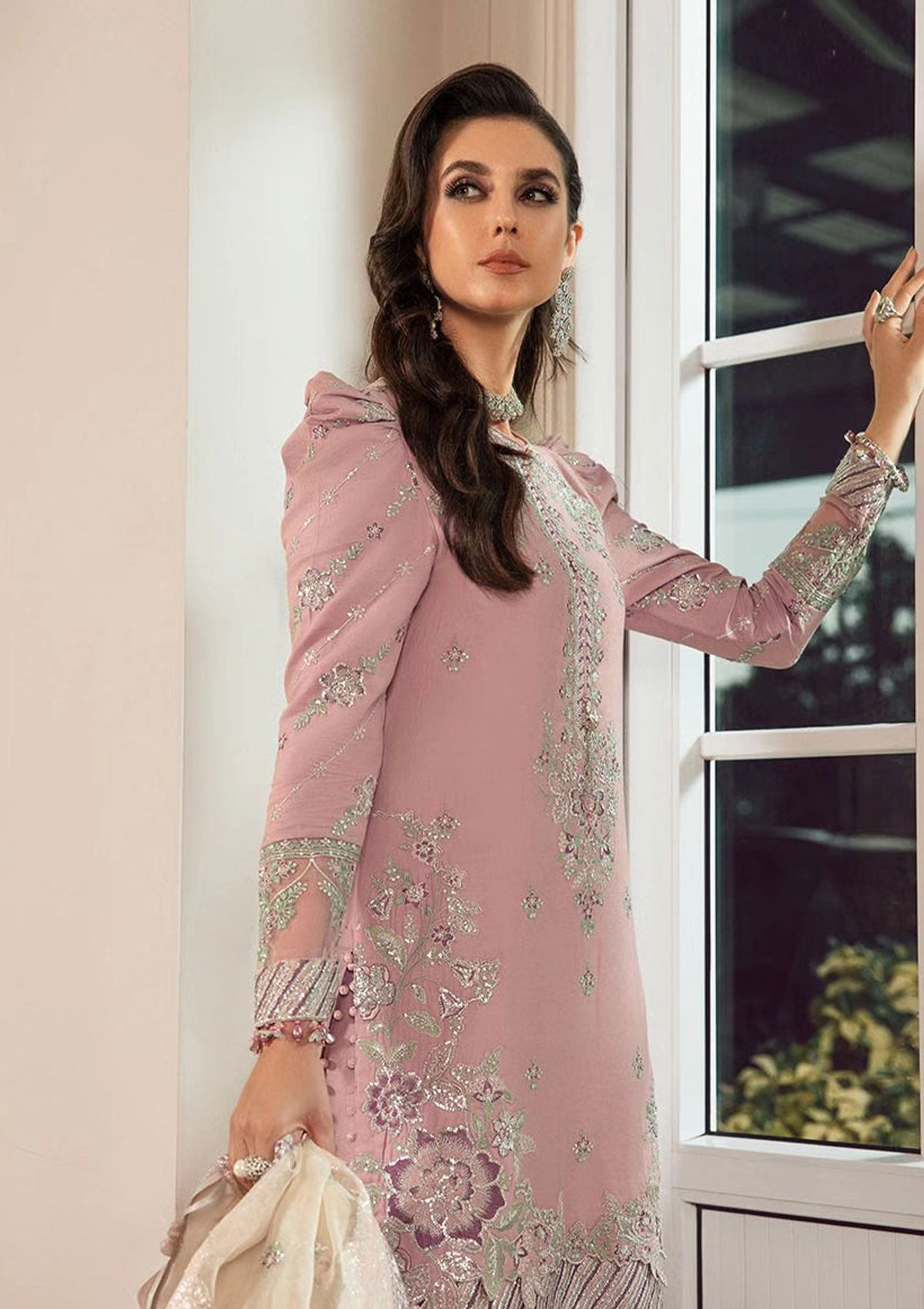 Formal Collection - Maria B - Sateen - Fall - MSF#06 - Official Maria B - Agha Fabrics UK