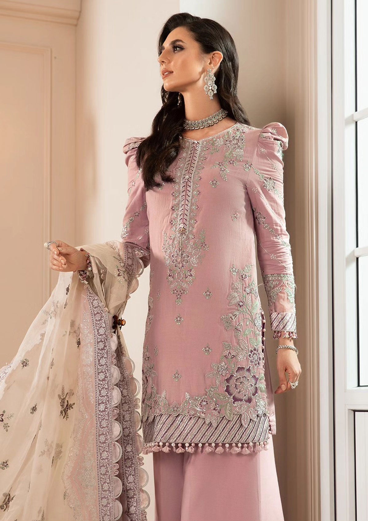 Formal Collection - Maria B - Sateen - Fall - MSF#06 - Official Maria B - Agha Fabrics UK