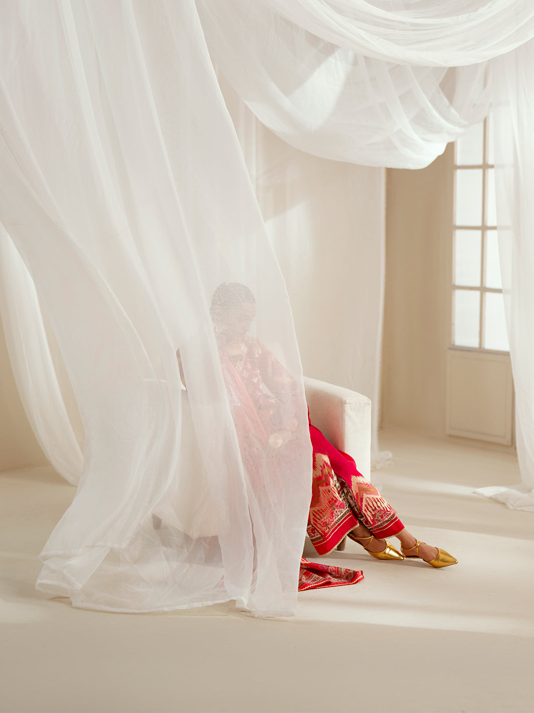 Bin Ilyas | Eres Bonita Viscose 25 | 1102-A - Official Bin Ilyas - Agha Fabrics UK