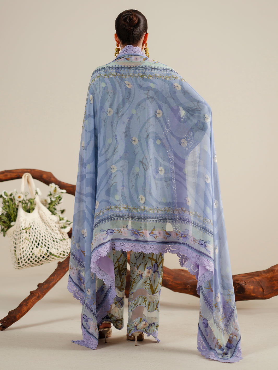 Bin Ilyas | Eres Bonita Viscose 25 | 1103-A - Official Bin Ilyas - Agha Fabrics UK