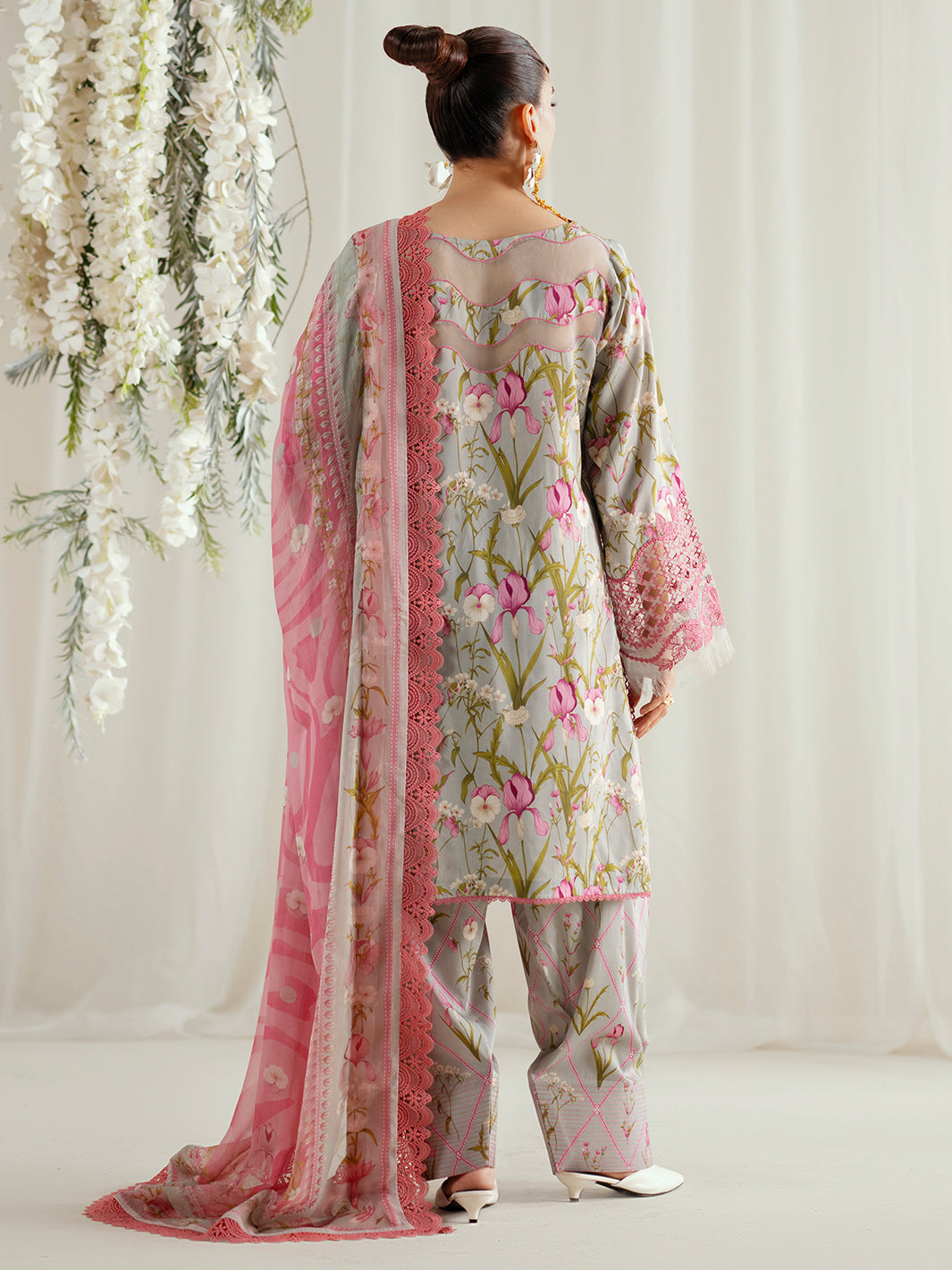 Bin Ilyas | Eres Bonita Viscose 25 | 1103-B - Official Bin Ilyas - Agha Fabrics UK