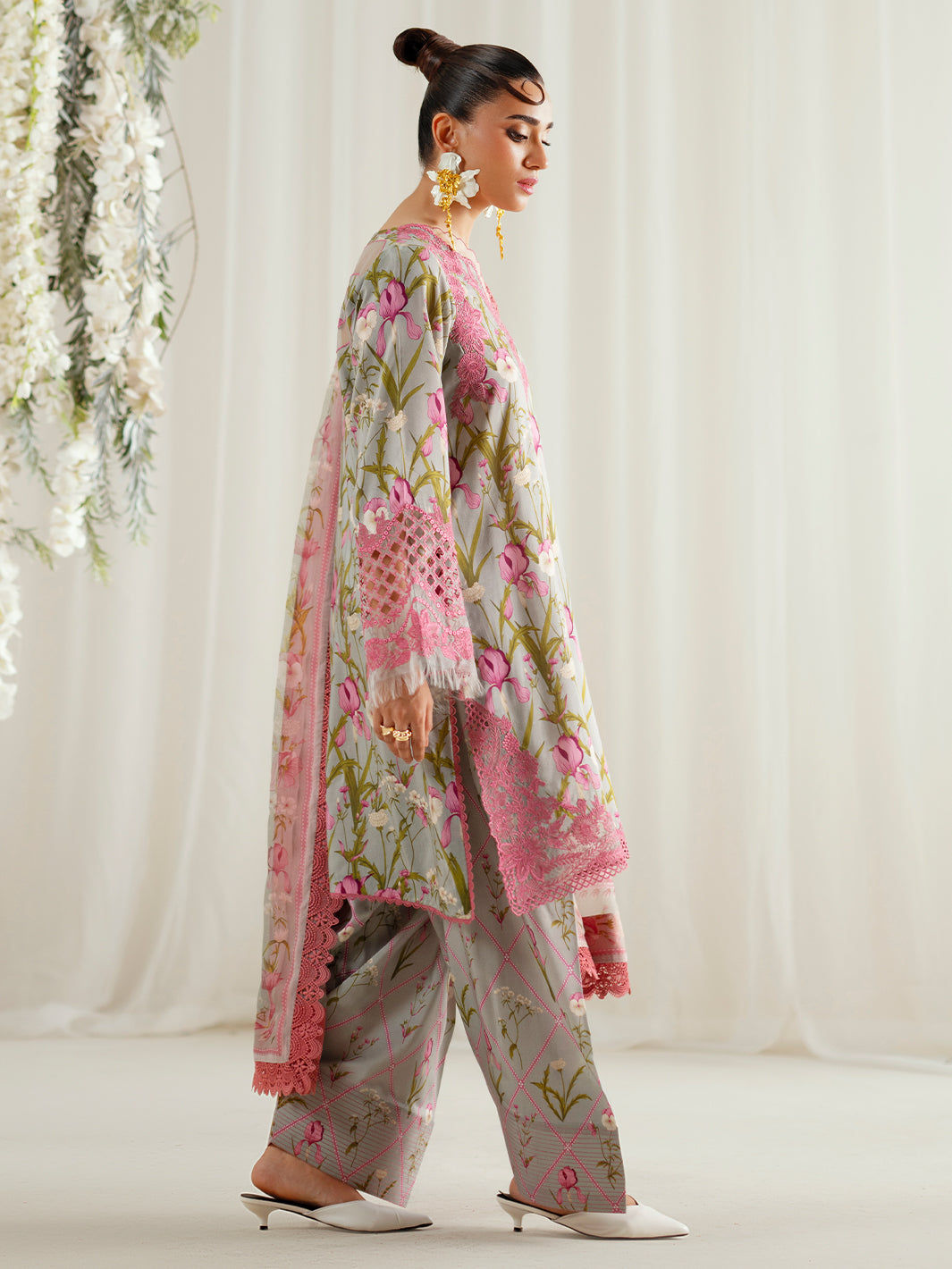 Bin Ilyas | Eres Bonita Viscose 25 | 1103-B - Official Bin Ilyas - Agha Fabrics UK