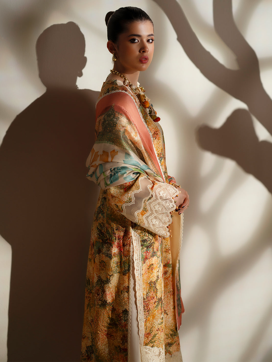 Bin Ilyas | Eres Bonita Viscose 25 | 1104-A - Official Bin Ilyas - Agha Fabrics UK