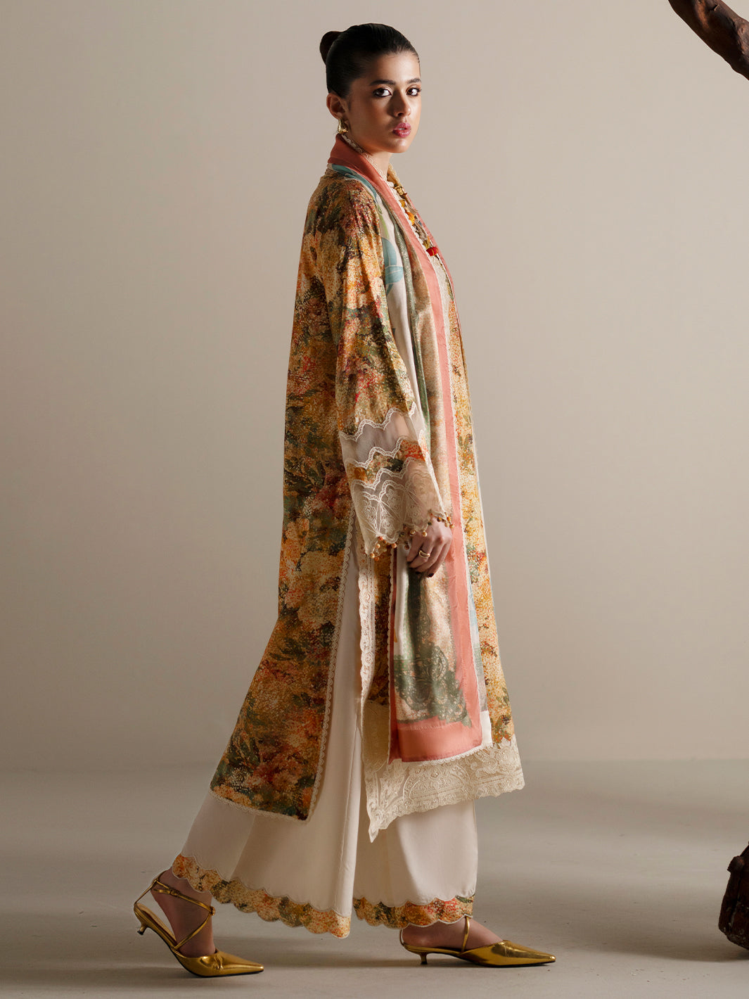 Bin Ilyas | Eres Bonita Viscose 25 | 1104-A - Official Bin Ilyas - Agha Fabrics UK