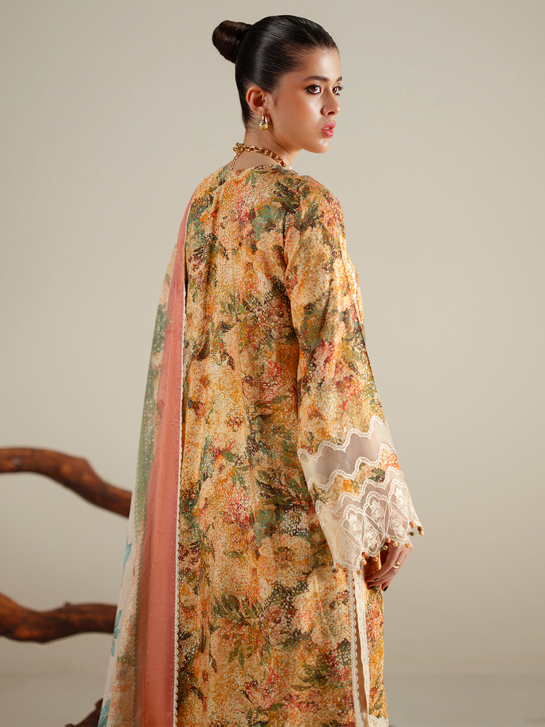 Bin Ilyas | Eres Bonita Viscose 25 | 1104-A - Official Bin Ilyas - Agha Fabrics UK