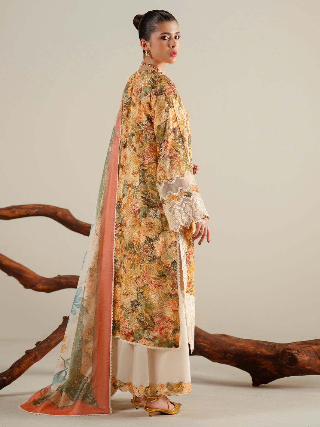 Bin Ilyas | Eres Bonita Viscose 25 | 1104-A - Official Bin Ilyas - Agha Fabrics UK