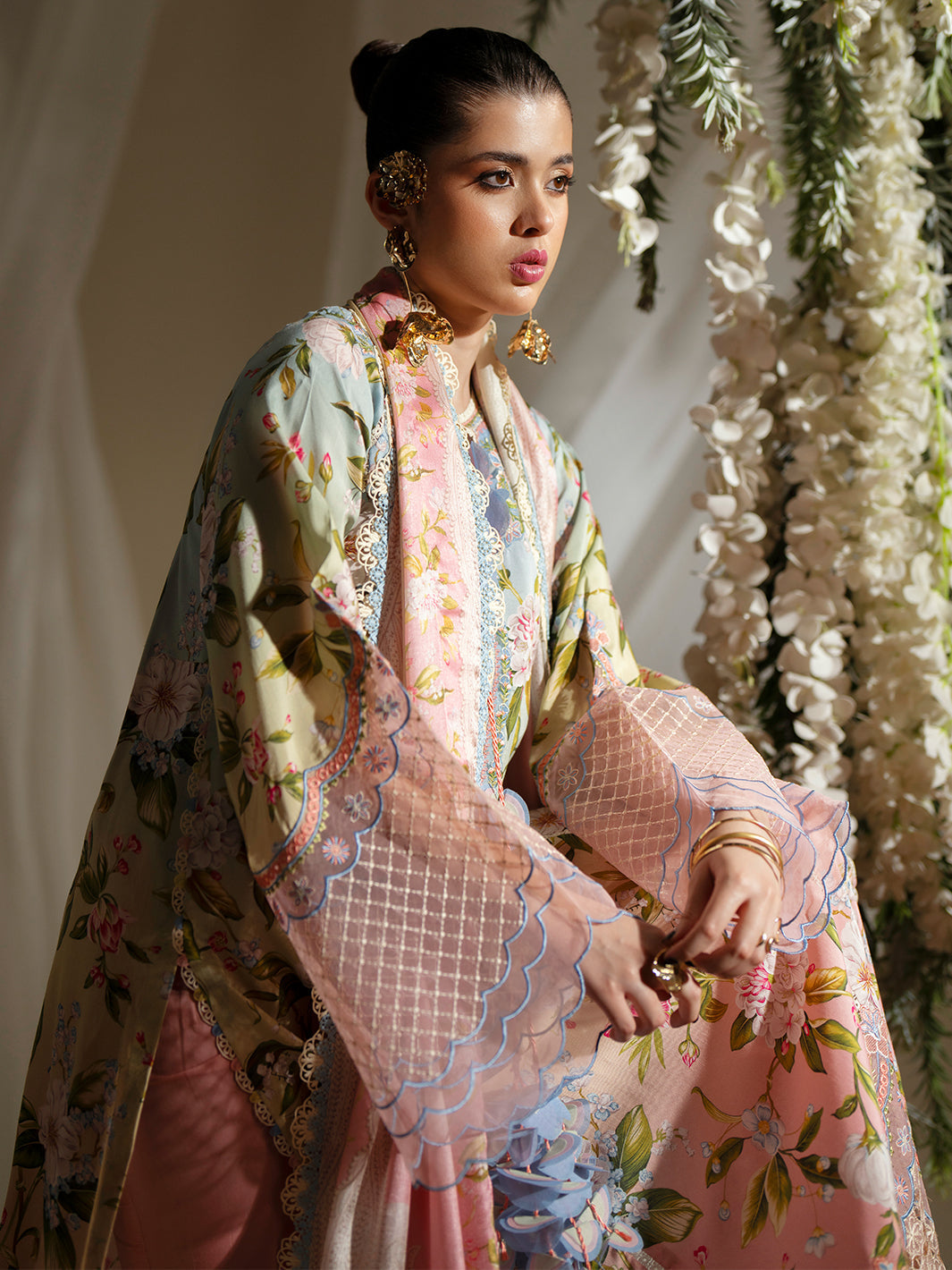 Bin Ilyas | Eres Bonita Viscose 25 | 1105-A - Official Bin Ilyas - Agha Fabrics UK