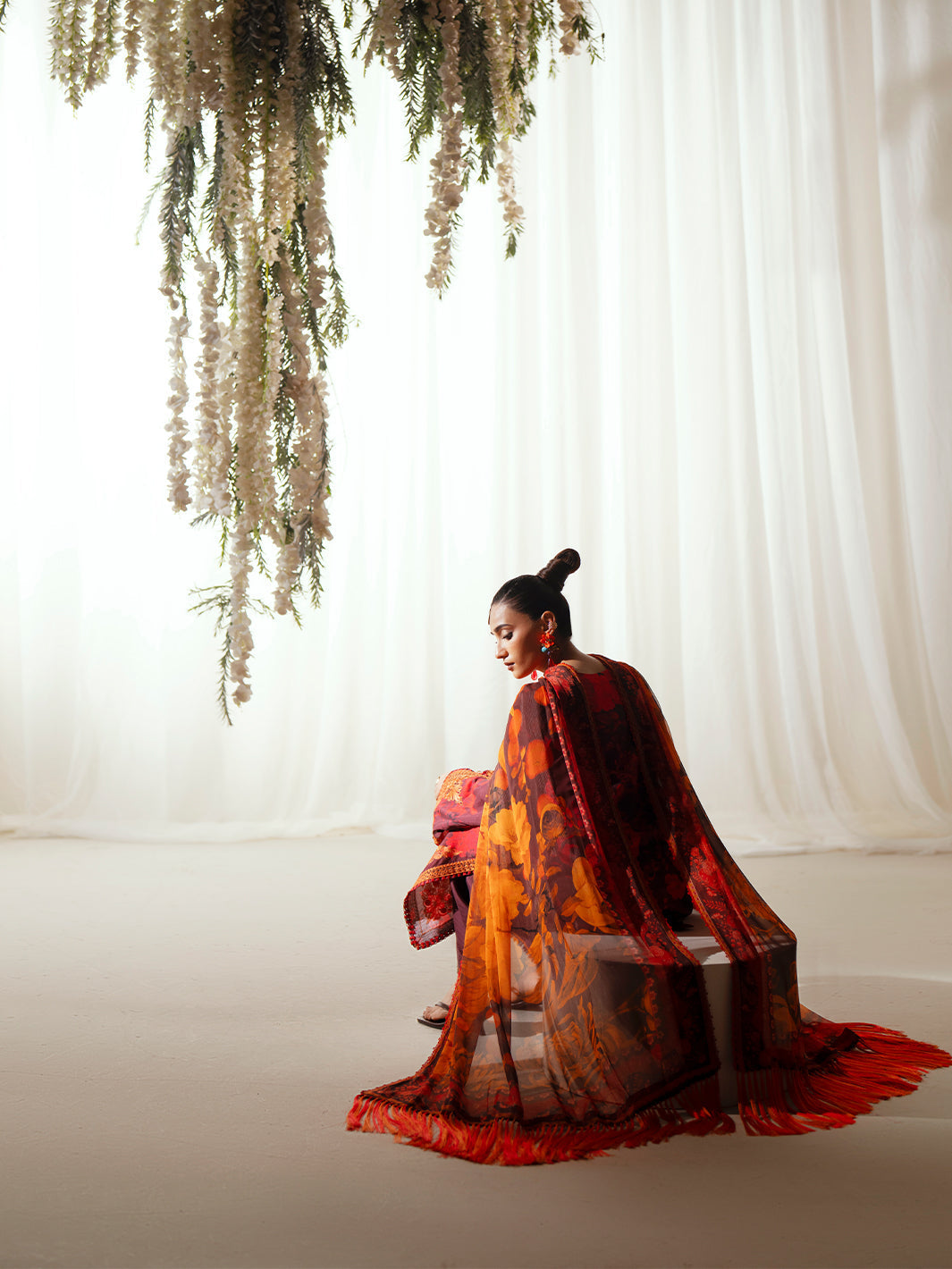 Bin Ilyas | Eres Bonita Viscose 25 | 1106-A - Official Bin Ilyas - Agha Fabrics UK