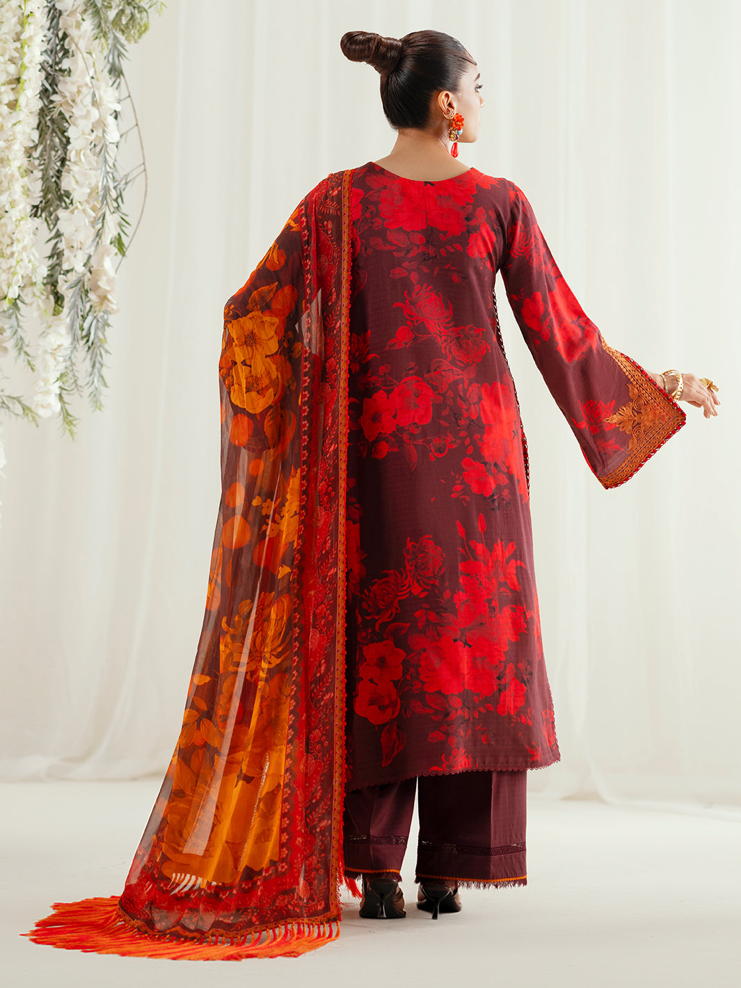Bin Ilyas | Eres Bonita Viscose 25 | 1106-A - Official Bin Ilyas - Agha Fabrics UK