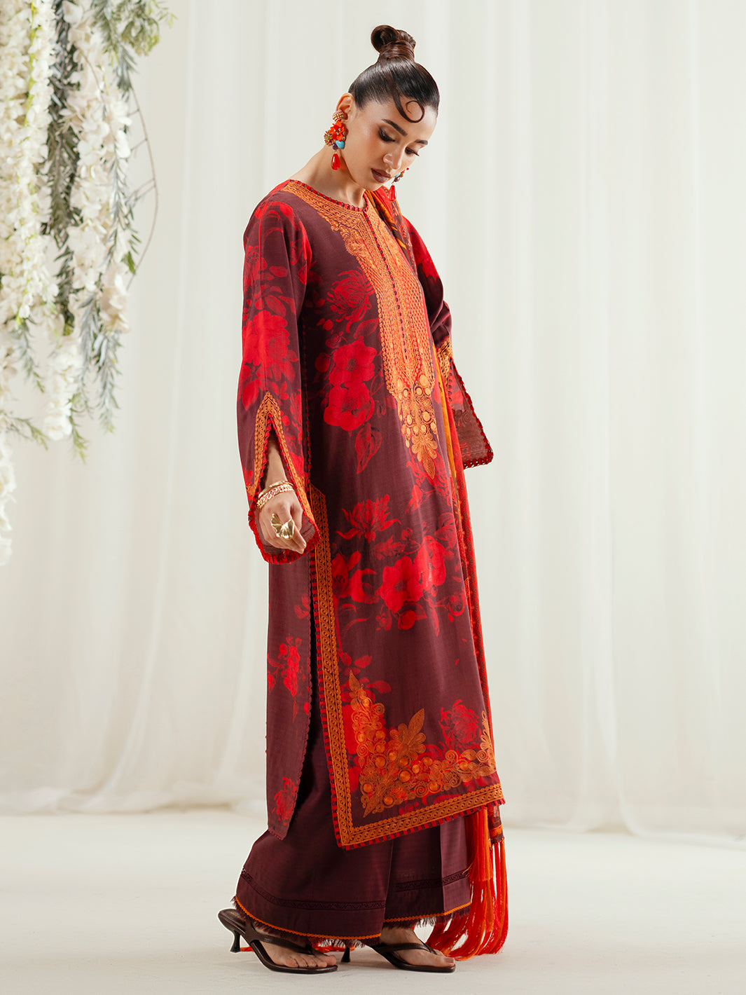 Bin Ilyas | Eres Bonita Viscose 25 | 1106-A - Official Bin Ilyas - Agha Fabrics UK