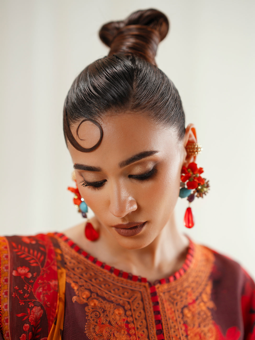 Bin Ilyas | Eres Bonita Viscose 25 | 1106-A - Official Bin Ilyas - Agha Fabrics UK