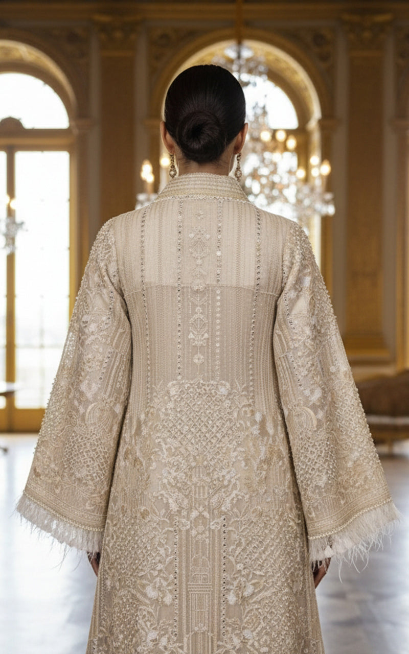 Threads and Motifs | Formal Dresses 25 | Organza Embroidered Jacket