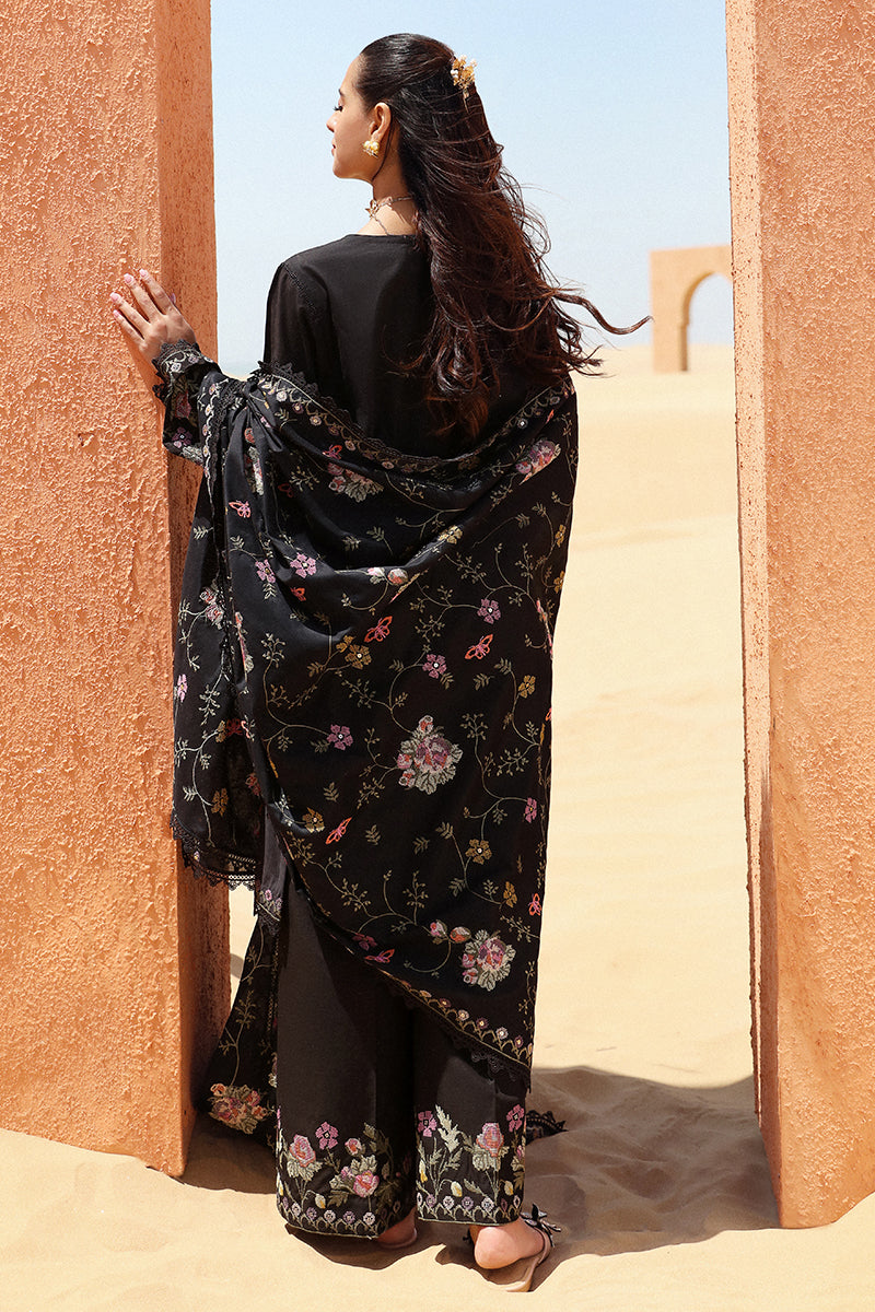 Cross Stitch | Eid Lawn 24 | DEEP SHADOW - Official Cross Stitch - Agha Fabrics UK