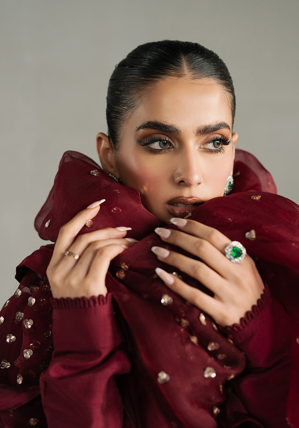 Zarqash | Silk Edit | ZQS 018 ROSE ROUGE