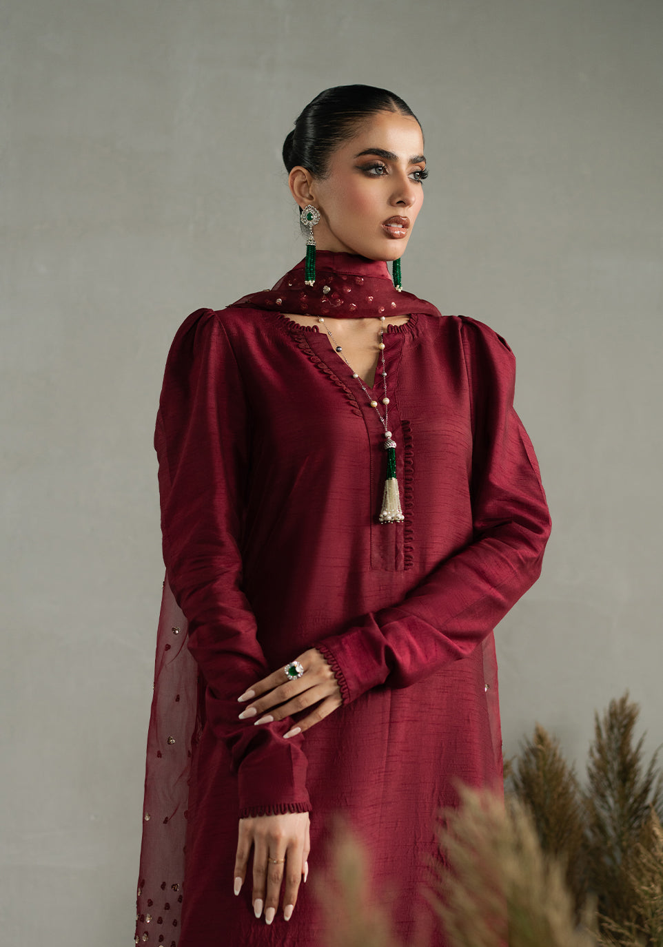 Zarqash | Silk Edit | ZQS 018 ROSE ROUGE