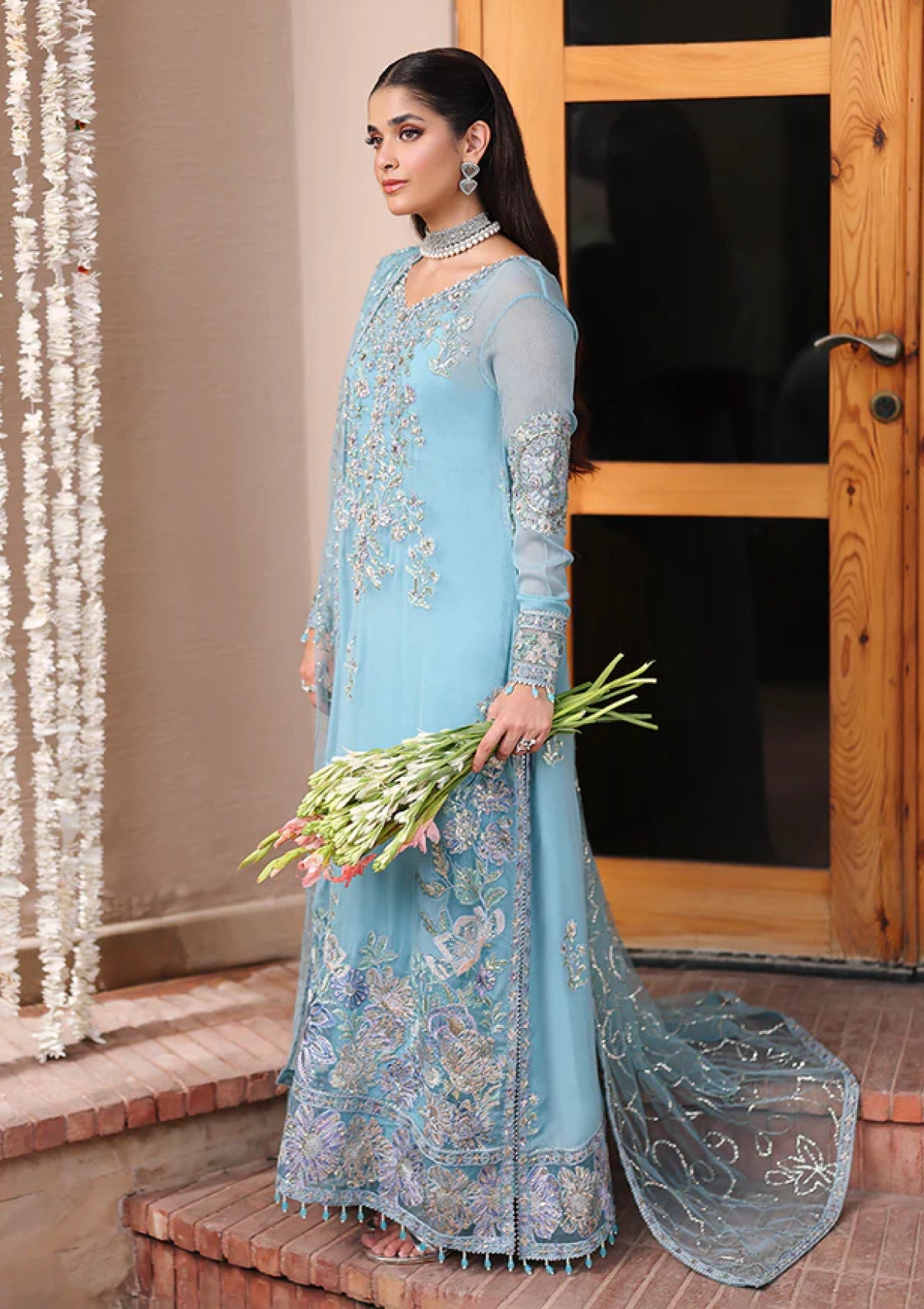 Formals - Roheenaz - Aangan - Chiffon 25 - D#106 - Wafa