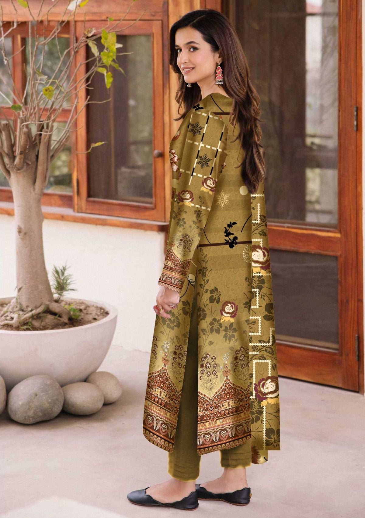 Winter Collection - Art n Style - Monsoon Linen 24 - AMS#20 - Official Art n Style - Agha Fabrics UK