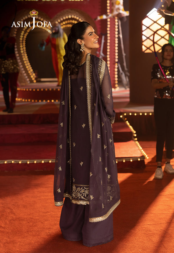 Asim Jofa | Festive Collection 25 | AJLF-01 - Official Asim Jofa - Agha Fabrics UK