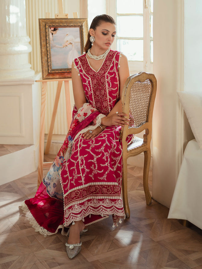 Faiza Faisal | Celine Eid Collection 24 | MAWRA - Official Faiza Faisal - Agha Fabrics UK