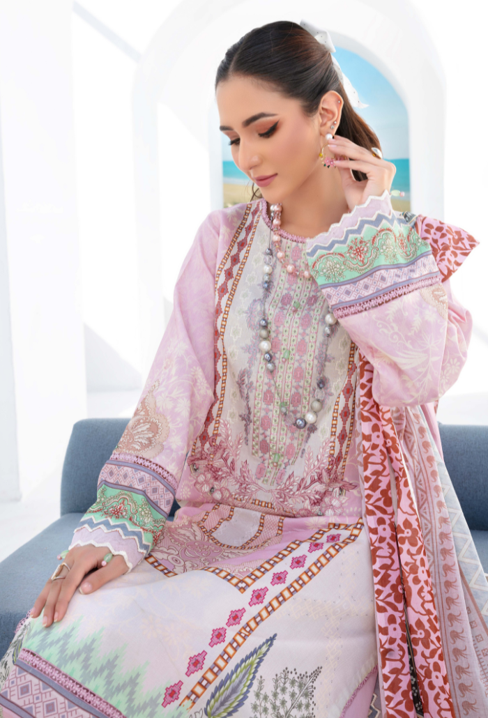 Humdum | Saira Bano Lawn 24 | D08