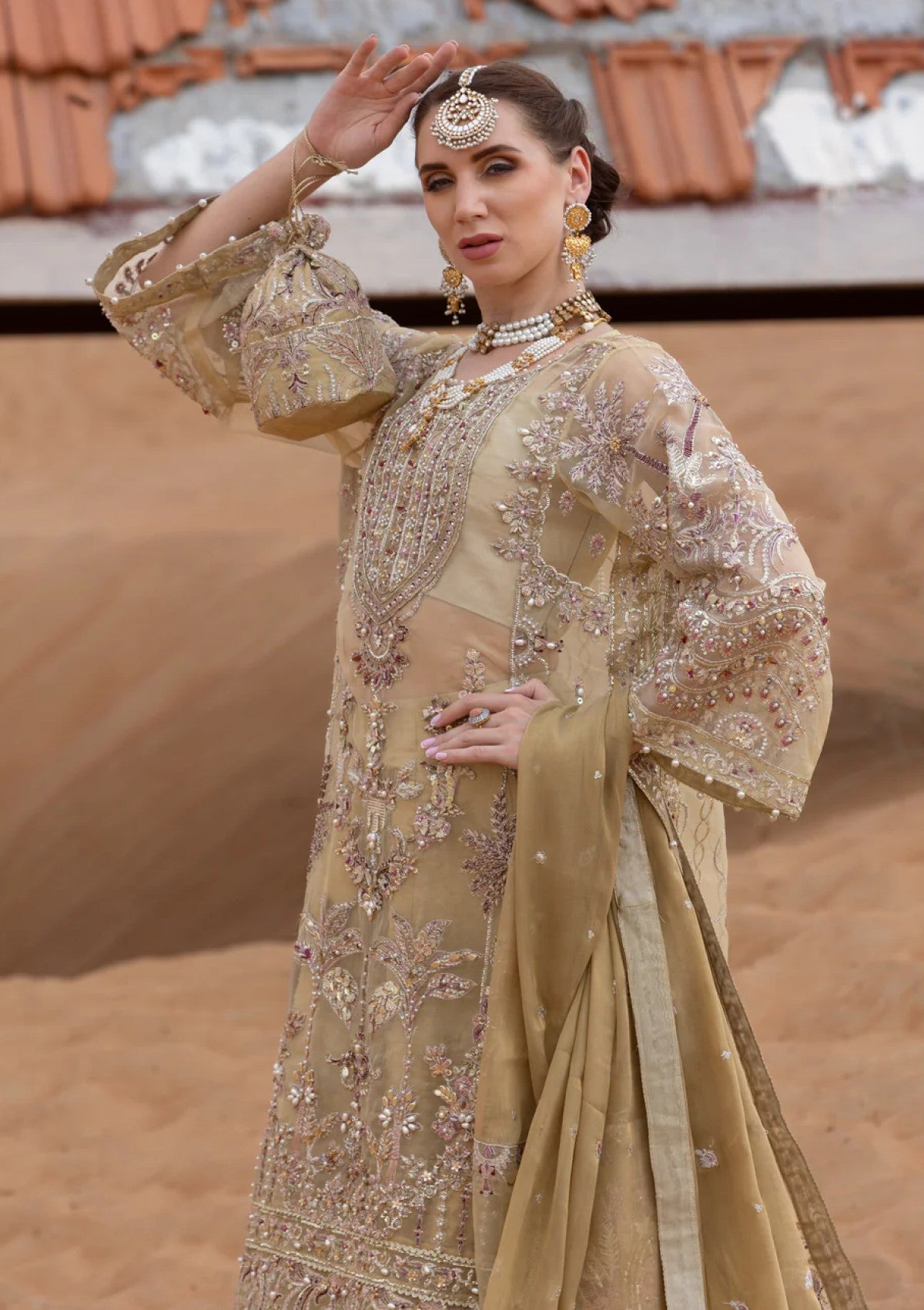 Formals - Kara - Luxe Volume II - 05 Amber Glow - Official Kara - Agha Fabrics UK