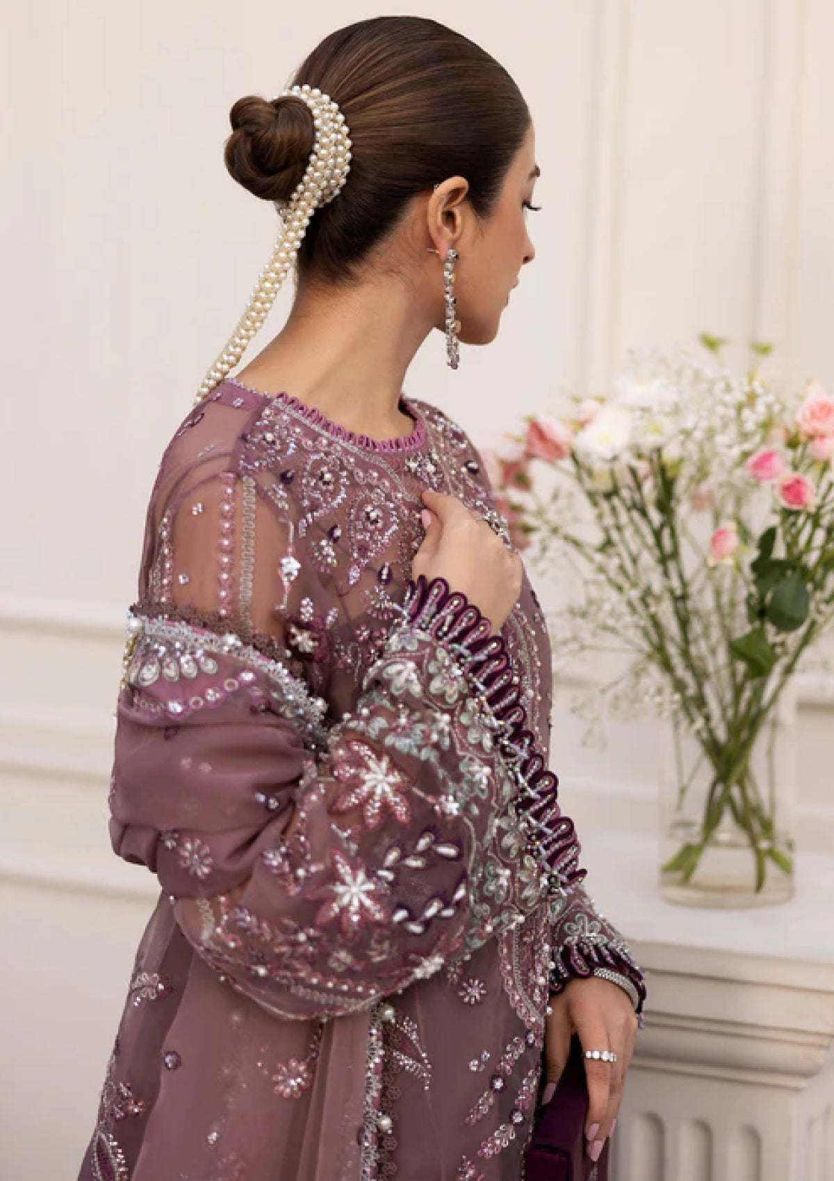 Formals - Sadaf Fawad Khan - Sirra - Festive 25 - WISTFUL MAUVE - Official Sadaf Fawad Khan - Agha Fabrics UK