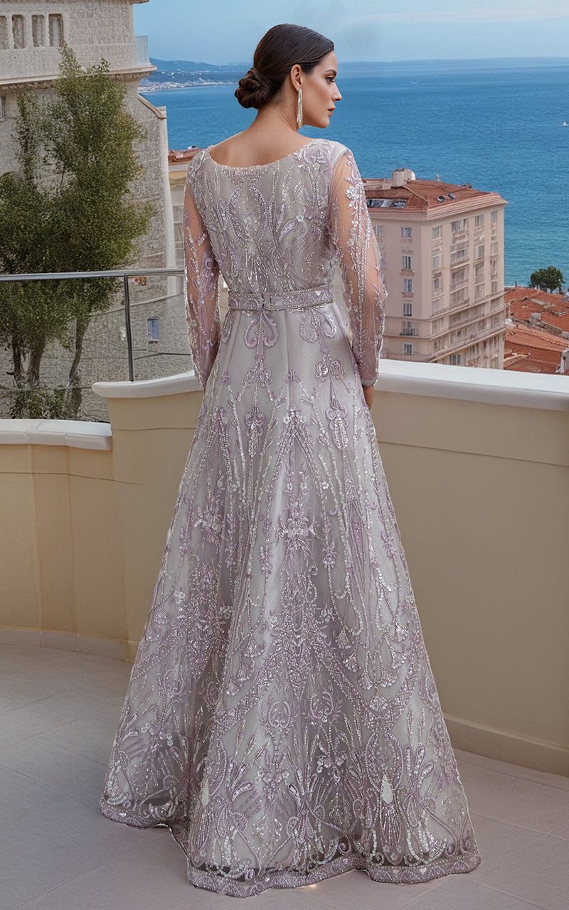 Threads and Motifs | Formal Dresses 25 | Net Embroidered Maxi